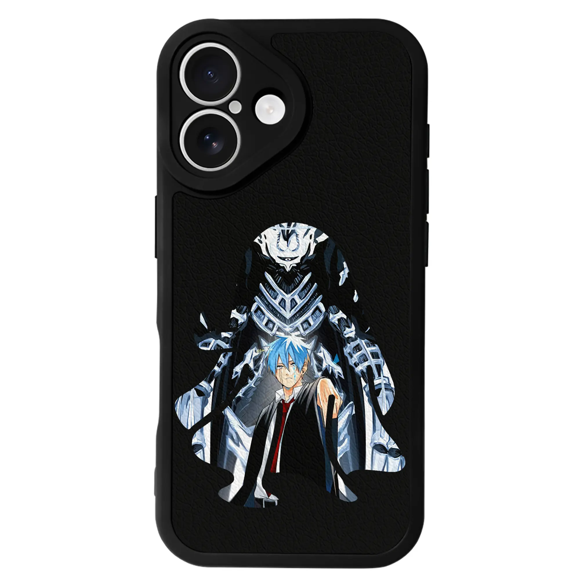 マッシュル グッズ,ランス・クラウン - IPhone 16シリーズ対応 ・ シリコンスマホケース ・ レザー調 ・ 高精度フィット ・ 耐衝撃 ・ ワイヤレス充電対応 ・ 精密カット